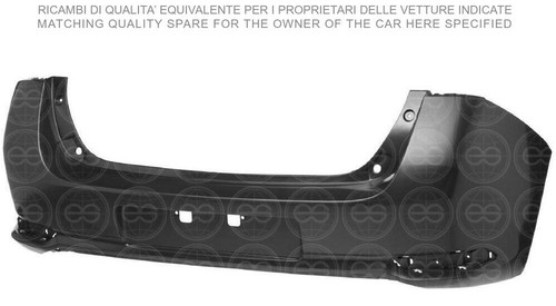 Paraurti posteriore - paraurti,
