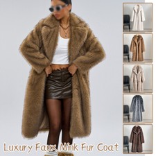 Cappotto lungo pelliccia