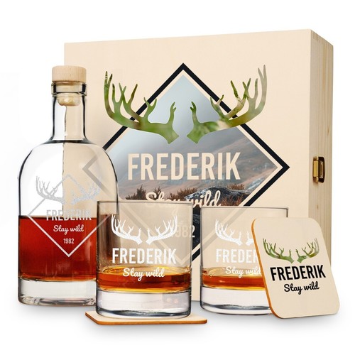 Whisky set regalo tlg - regalo, 6-tlg