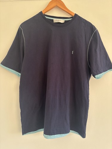Shirt blu ysl - blu, vintage