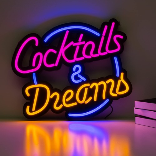 Luce neon led - cocktail, pub