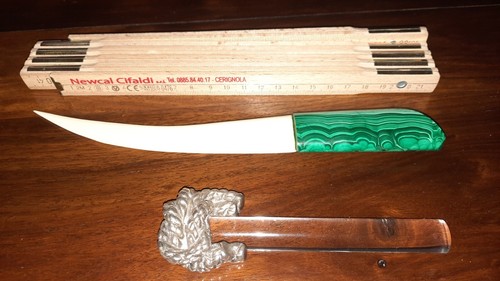 Tagliacarte malachite e - tagliacarte, in