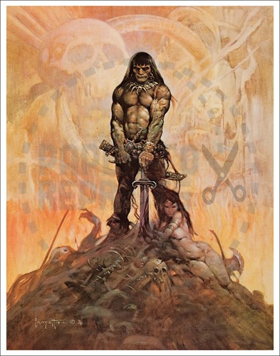 Barbaro ristampa poster - il,