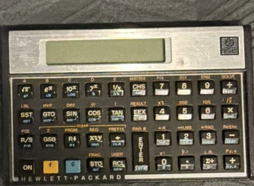 Hewlett packard 15c - packard, hp-15c