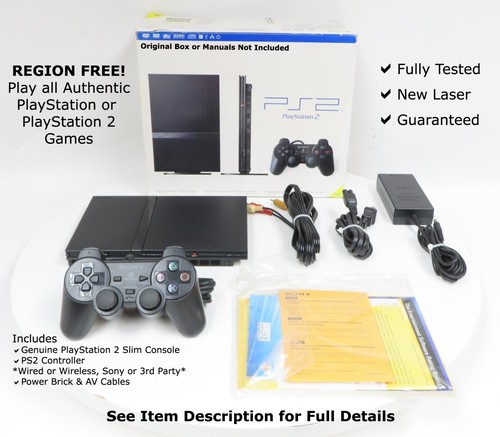Sony ps2 playstation slim - sony,