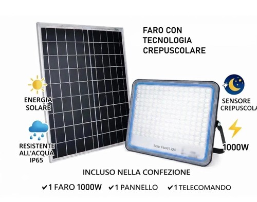 Faro energia solare - energia, led