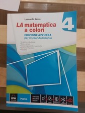 Matematica colori vol - matematica, 4
