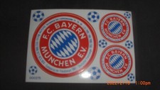 Set adesivi sticker Bayern Monaco - 3 loghi Bundesliga calcio
