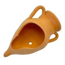 Anfora a Punta Intagliata in Terracotta - Altezza 40 cm