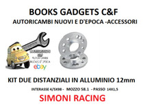 Kit 2 Distanziali in Alluminio