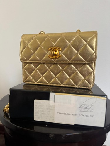Borsa chanel oro - borsa,
