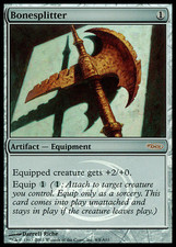 MTG BONESPLITTER FOIL EXC - SPACCAOSSA - PROMO - MAGIC