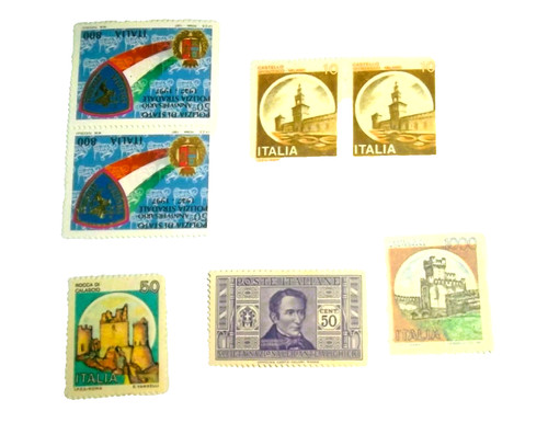 Lotto francobolli - lotto, 7