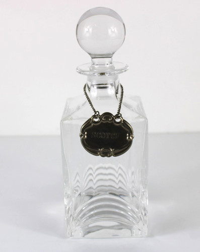 Bottiglia whisky cristallo - bottiglia,