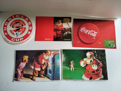 Coca cola adesivo cartoline - coca,