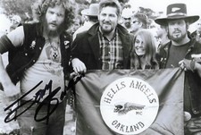 Sonny Barger autografo Hells