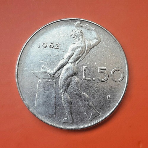 Rara moneta lire vulcano - da,