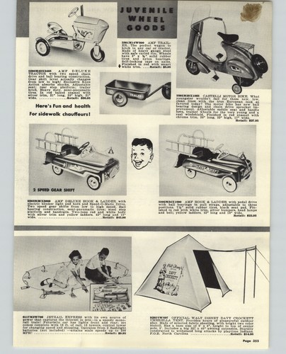 1957 carta pubblicitaria amf - 1957,
