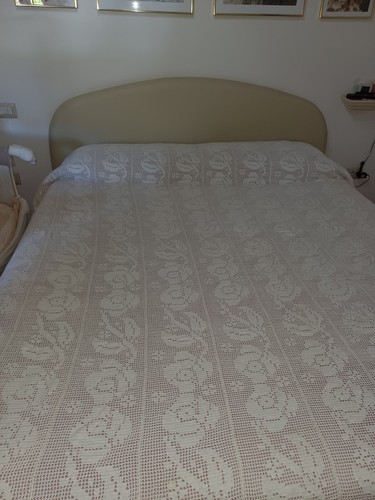 Coperta matrimoniale uncinetto