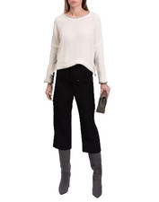 ANISETTE-Paris Pantalone  a Polpaccio Sz.L Vita Alta ho MaxMara Herno Luisa Spag