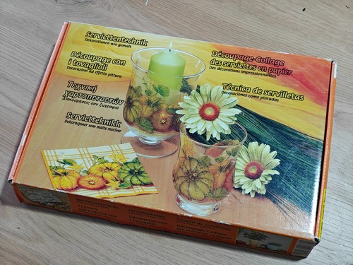German decoupage kit - german, vintage