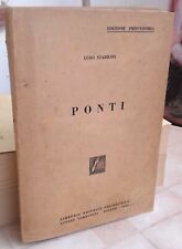 INGEGNERIA PONTI STABILINI TAMBURINI COSTRUZIONI EDIZIONE PROVVISORIA RARITA' 