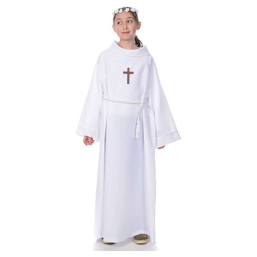 Abito prima comunione bianco - abito,