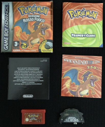 Pokemon versione rosso - rosso, fuoco