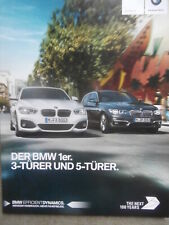 BMW 116i 118i 120i 125i M140i 116d +EDE 118d 120d 125d F20 F21 9/2016 + listino prezzi