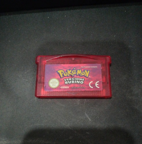 Pokémon versione rubino gba - versione,