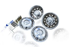 16'' Acciaio Inox Copricerchi