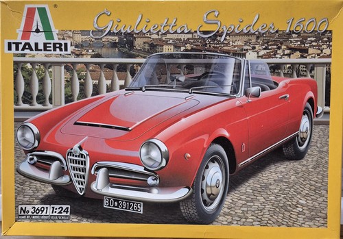 Italeri giulietta spider - italeri, 1/24