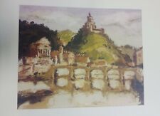 FRANCO MARZILLI - Monte dei Cappuccini - Opera Grafica 24 X 30 - n°403 di 5.000 