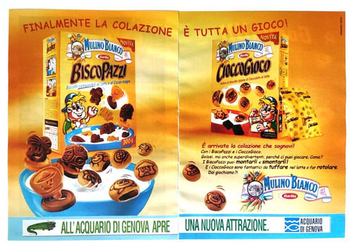 Pubblicita biscopazzi mulino - biscopazzi,