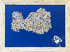 TANO FESTA- Omaggio d’autore di MILO - Coriandoli fondo blu -