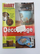 Hobby Lavori Femminili n. 3 Découpage con tovaglioli di carta tecniche