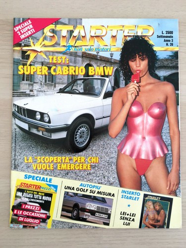 Starter 1986 luglio no - 1986, +