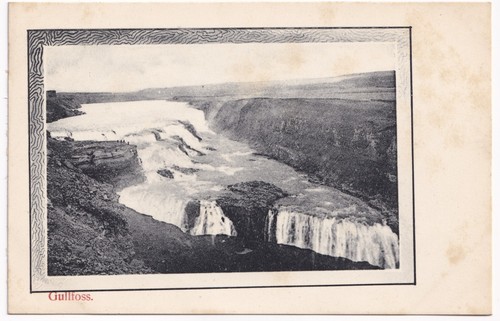 Gullfoss waterfall iceland - waterfall,