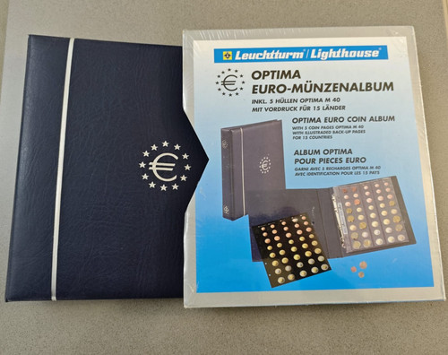 Leuchtturm album euro optima - album,
