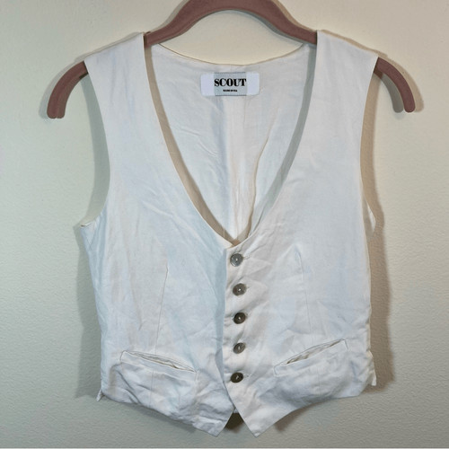 Canotta donna bianca scout - donna, xs