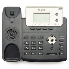 YEALINK SIP-T21P E2 TELEFONO VOIP IP PHONE 2 LINEE AZIENDALE DA UFFICIO POE