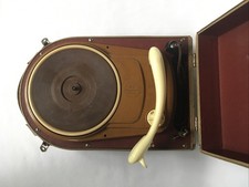 PERPETUUM EBNER Platine Vinyle Tourne Disque en Valise Années 50 Modèle Piccolo