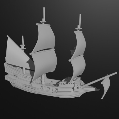 700th english galleon - 1/700th,