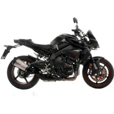 Silenziatore posteriore LeoVince SLIP-ON SBK FACTORY S acciaio inox tappo carbon