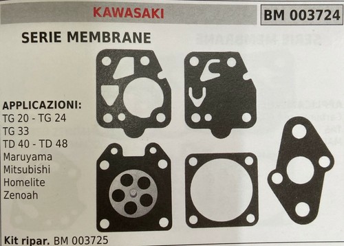 Membrana kit riparazione - membrana/kit,