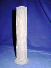 Solifleur vaso ad asta vetro smerigliato vaso tronco d'albero marca: giglio satinato 22,8 cm