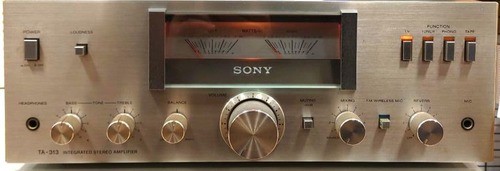 Sony 313 amplificatore - sony,
