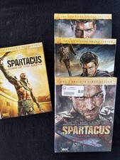 Spartacus Seasons 1,2,3 On DVD
