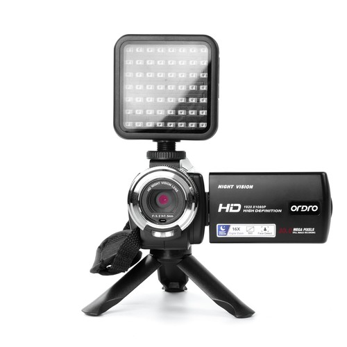 Ordro hdv v12 videocamera - ordro, full