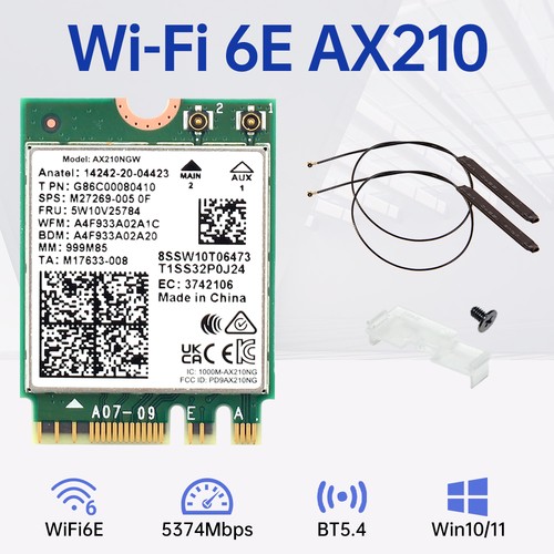 Scheda intel ax210ngw - intel,